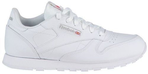 reebok leather enfant gris