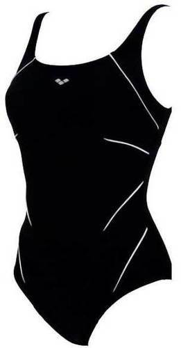 ARENA-arena Jewel One Piece Swimsuit Women black-white 2A00951-51-image-1