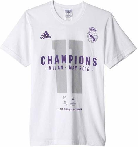adidas-Adidas Real Madrid Ucl Winner 15/16 - T-shirt de football-image-1