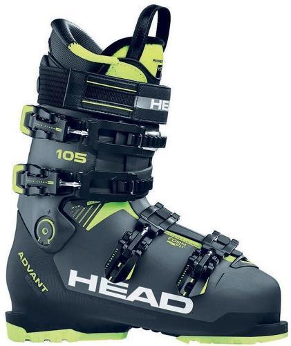 HEAD-Chaussures De Ski Head Advant Edge 105 Anthracite - Black-image-1