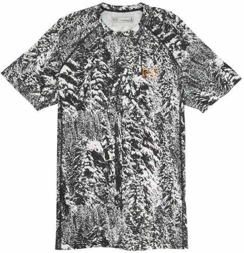 BURTON-T-shirt Thermal Ml Burton [ak] Power Grid Gris Homme-image-1