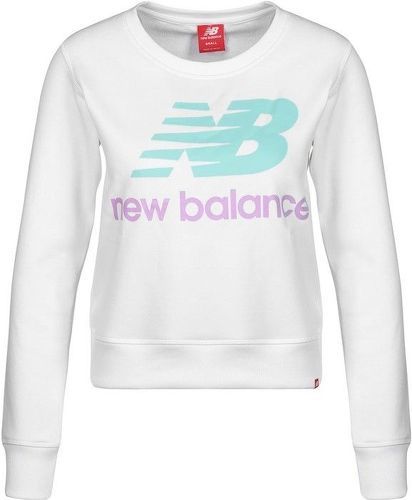 NEW BALANCE-Sweat blanc femme New Balance WT91585-image-1