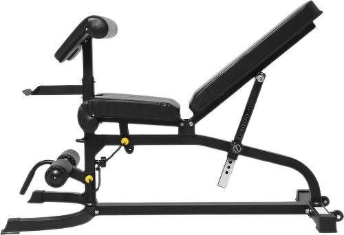 GORILLA SPORTS-Banc inclinable avec accessoires jambes/Curl-image-1