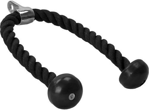 GORILLA SPORTS-Corde de traction nylon, noire de 68cm, 85cm ou 100cm-image-1