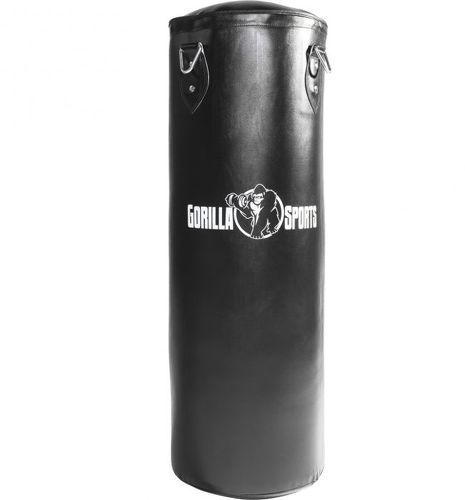 GORILLA SPORTS-Set de boxe professionnel (sac, gants, bandes de maintien, corde à sauter et support d'accroche)-image-1