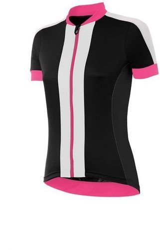 ZERO RH+-Zero rh spirit jerseynoir et rose fluo maillot vélo été femme-image-1