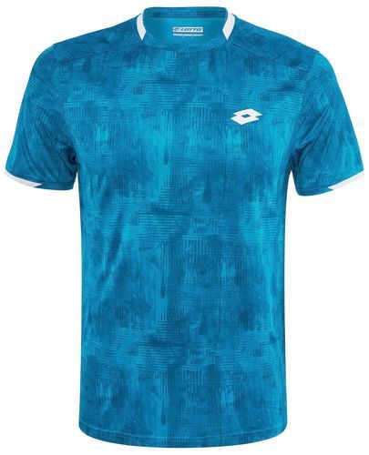 LOTTO-T-Shirt Lotto Tech Print Bleu-image-1