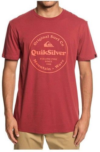 QUIKSILVER-Tee-shirt Rouge Homme Quiksilver Ingredien-image-1