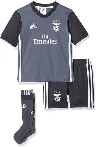 adidas-S.L. Benfica Mini kit garçon gris Adidas-image-1