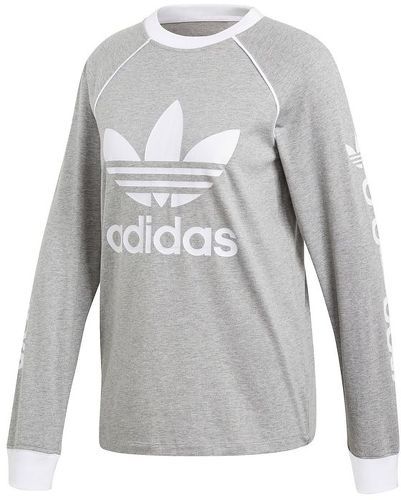 t shirt long femme adidas