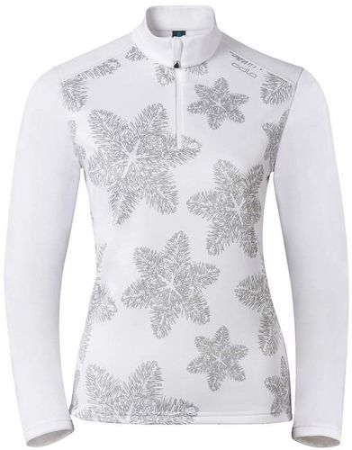 ODLO-Odlo God Jul Print Midlayer 1/2 Zip-0