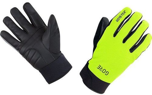 GORE-Gore Wear C5 GTX Thermo Gloves Neon Yellow Black-image-1