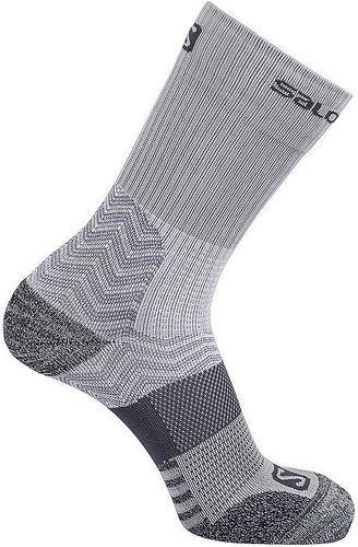 SALOMON-Salomon outpath mid socks grises chaussettes outdoor-image-1