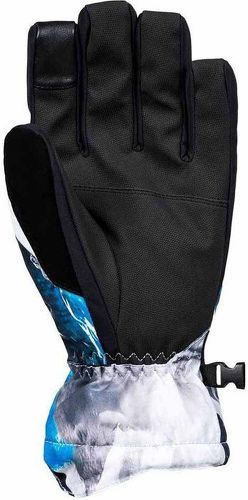 QUIKSILVER-Gants de ski noir/bleu/blanc homme Quiksilver Mission Glove-image-2