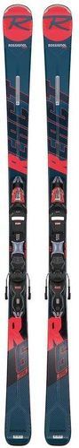 ROSSIGNOL-Pack Ski Rossignol React R6 Compact + Fixations Xp11 Gw Homme Bleu-image-1