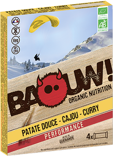 BAOUW-BAOUW 4 BARRES PATATE DOUCE CAJOU CURRY Barre énergetique-image-1