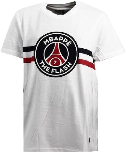 PSG-MBappé Flash T-shirt blanc homme PSG x Justice League-image-1