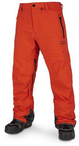 VOLCOM-Pantalon Ski/snow Volcom Guide Gore-tex Orange Homme-image-1