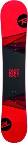 ROSSIGNOL-Pack Snowboard Rossignol District Wide + Fixations Battle M/l Homme Rouge-image-1