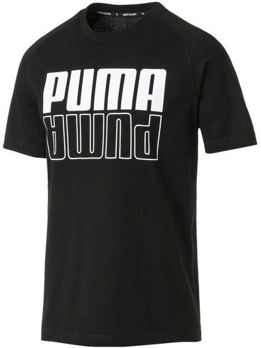 PUMA-T-shirt noir homme Puma Modern Sports-image-1
