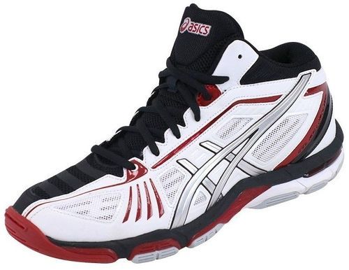 ASICS-Chaussures Gel Gel Volley Elite 2 Montante Blanc Volley-Ball Homme Asics-image-1