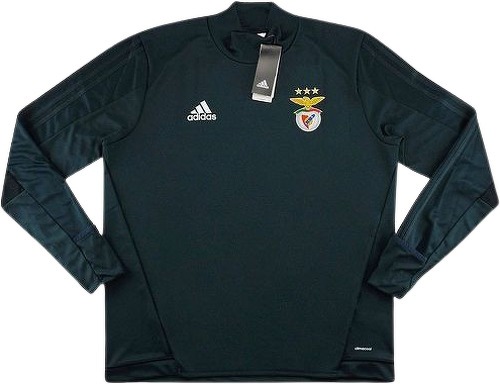 adidas-Benfica Lisbonne Sweat Football Gris Homme Adidas-image-1