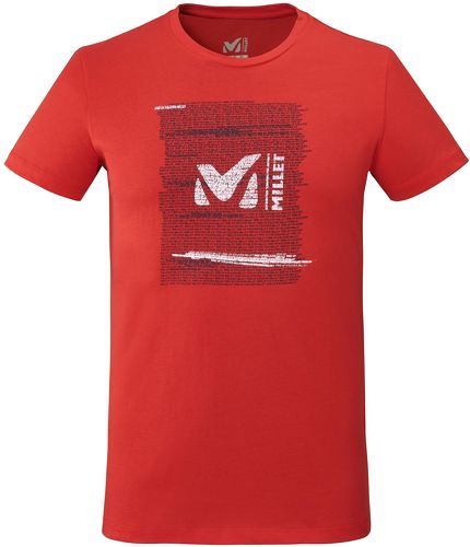 Millet-Tee-shirt Manches Courtes Millet Rise Up Rouge Homme-image-1