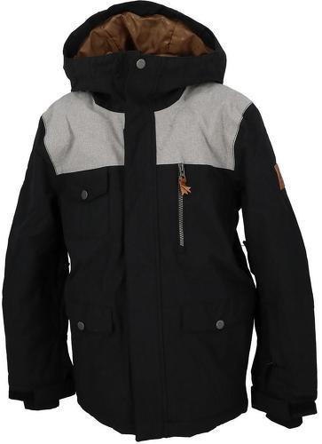QUIKSILVER-Raft black jacket jr-image-1