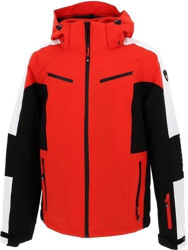 ICEPEAK-Fieldon red/black jacket-image-1