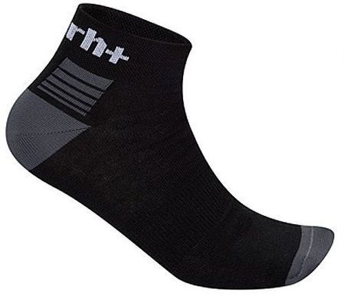 ZERO RH+-Zero rh+  speed sock 5 noire et grise chaussettes cyclisme-image-1
