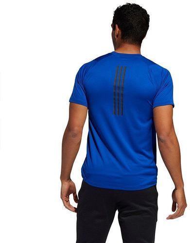 adidas Performance-T-shirt FreeLift Sport Fitted 3-Stripes-3