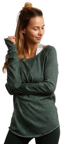 YOGA SEARCHER-T-shirt manches longues teinture végétale KARANI-image-1