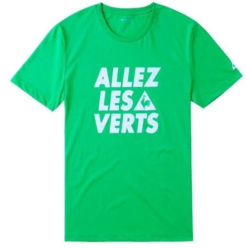 LE COQ SPORTIF-ALLEZ LES VERT TEE SS M VER - Tee shirt Football Saint Etienne Homme Le Coq Sportif-image-1