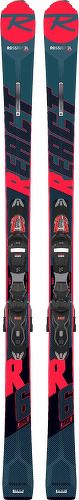 ROSSIGNOL-Pack Ski Rossignol React R6 Compact + Fixations Xp11 Gw B/r Bleu Homme-image-1