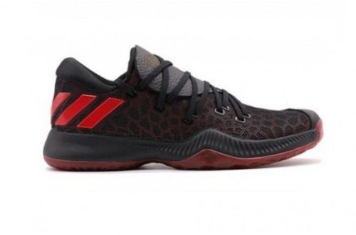 adidas-Harden B/E Chaussures Basketball Noir Rouge Homme Adidas-image-1