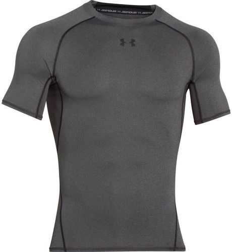 T-Shirt noir homme Under Armour Charged Cotton SS