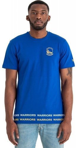 NEW ERA-T-shirt bleu homme New Era Golden State Warriors Team Wordmake-image-1