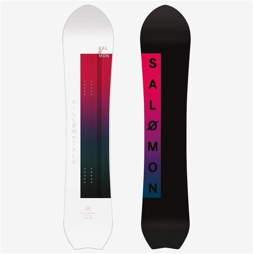SALOMON-Planche De Snowboard Salomon Pillow Talk Blanc Femme-image-1
