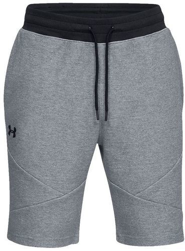 UNDER ARMOUR-Short gris homme Under Armour Unstoppable-image-1