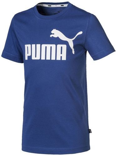 PUMA-T-shirt bleu garçon Puma Essentials-image-1