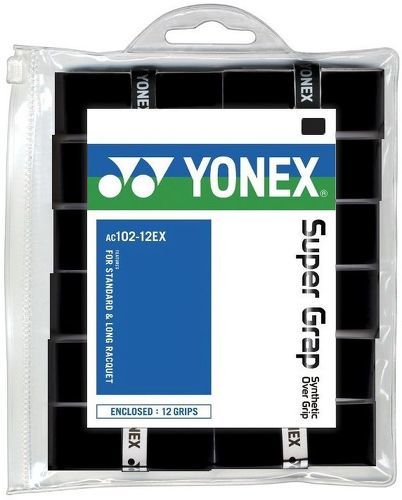 YONEX-Surgrips Yonex Super Grap Noir x 12-image-1