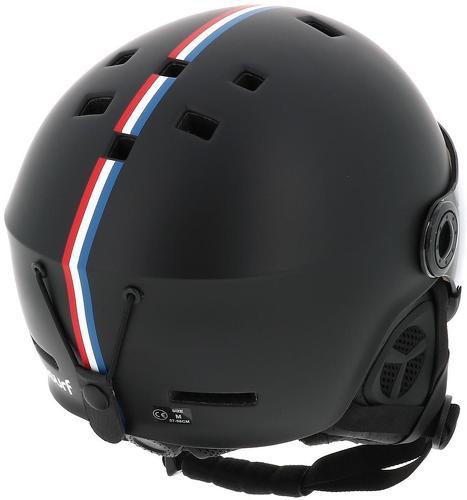 Prosurf-Racing visor blk french stripes-image-3