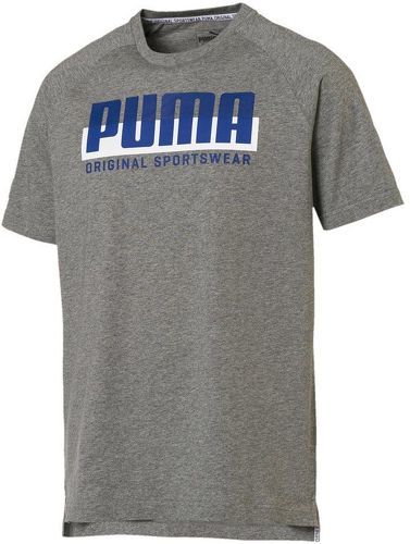 PUMA-T-shirt gris homme Puma Athletics Graphic-image-1