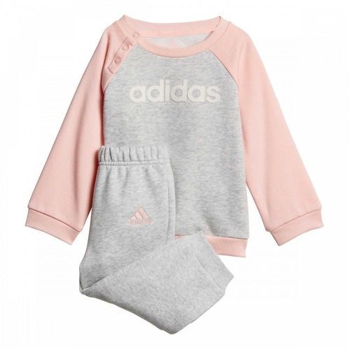 adidas-Survêtement gris bébé Adidas Linear-image-1