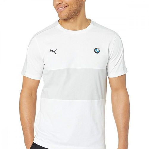 PUMA-BMW T-shirt blanc homme Puma T7-image-1