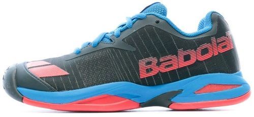 BABOLAT-Chaussures de tennis Gris/bleu/orange Junior Babolat Jet All-image-1