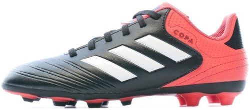 adidas-Copa 18.4 FxG Chaussures Football Noir/Rouge Junior Adidas-image-1