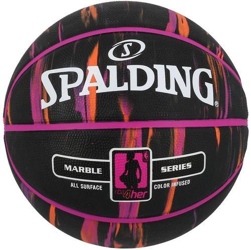 SPALDING-Marble t6 ballon noir org basket-image-1