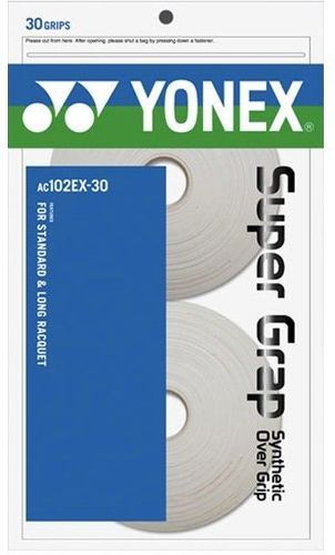 YONEX-Surgrips Yonex Super Grap Blanc x 30-image-1