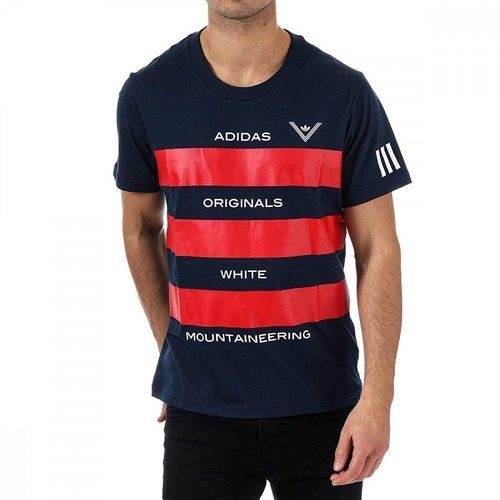 adidas-T-shirt WM AOWM Marine Homme Adidas Originals-image-1